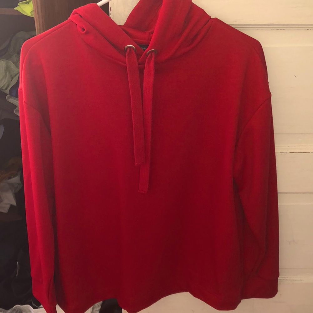 Red hoodie
